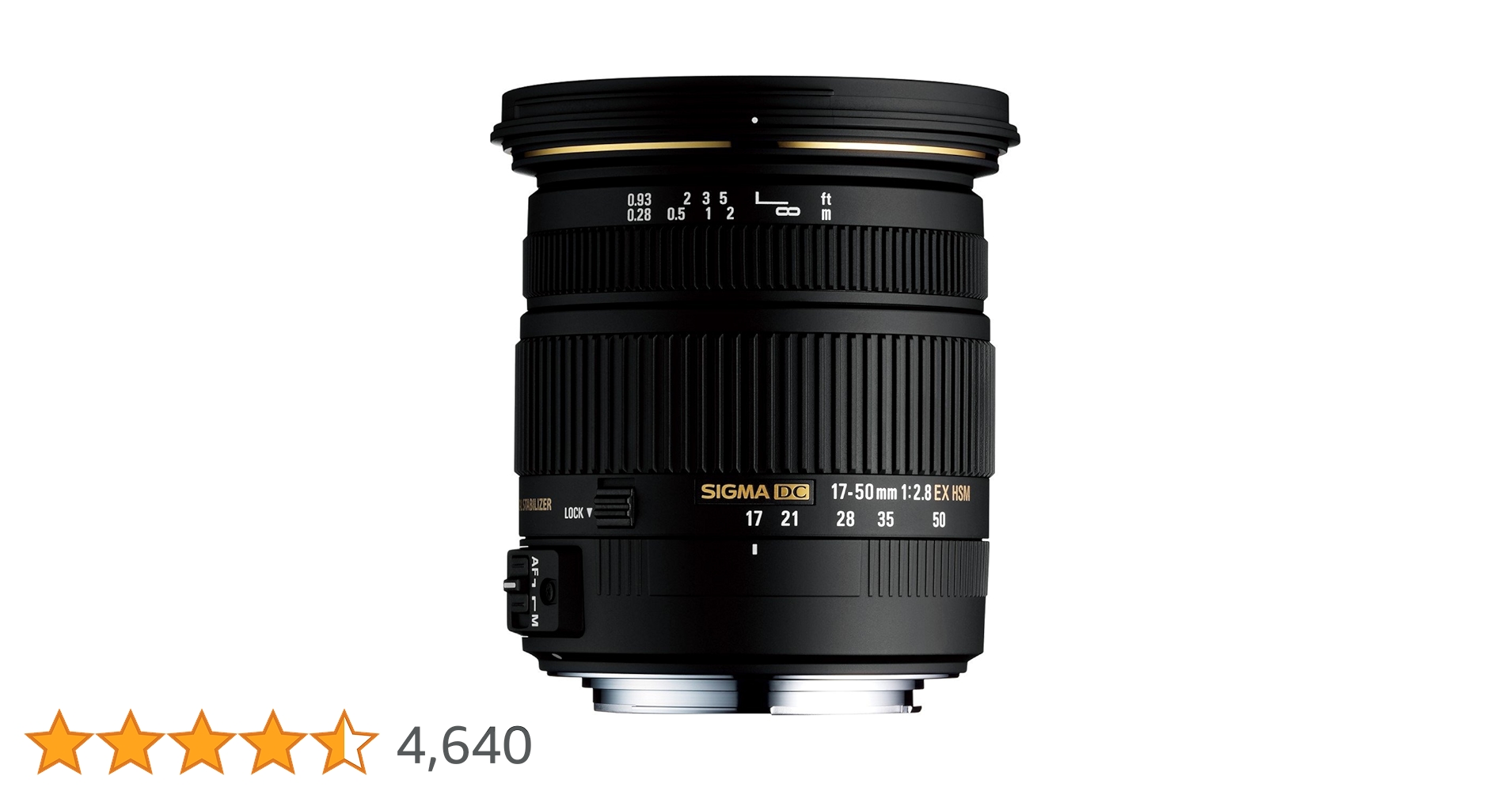 Amazon | SIGMA 標準ズームレンズ 17-50mm F2.8 EX DC OS HSM ニコン用